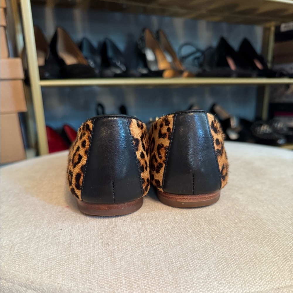 Michael Kors Devin Cheetah Print Ballet Flat with Studded Bows - Picture 5 of 9